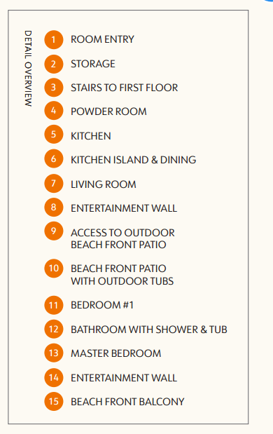 2-Bedroom Oceanview Apartment Ghana – detail view